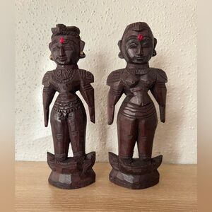Pair of Marapachi Wooden Dolls